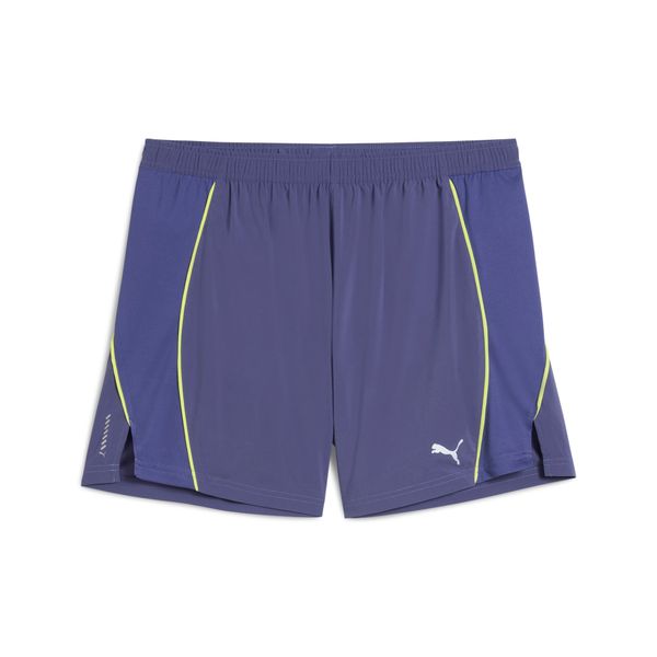 PUMA Men's Puma VELOCITY 5" Running Shorts, Blue, Size M, Sports