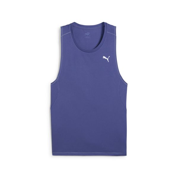 PUMA Men's Puma VELOCITY Running Tank, Blue, Size XXL, Sports