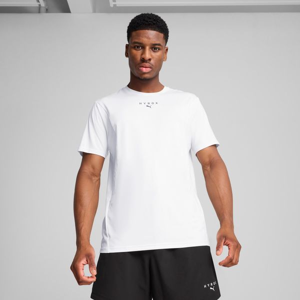 PUMA Men's Puma x HYROX CLOUDSPUN T-Shirt, White, Size XS, Clothing