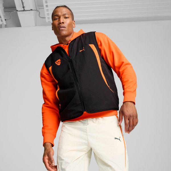 PUMA Men's Puma x ROCKET LEAGUE Vest, Black, Size M, Clothing