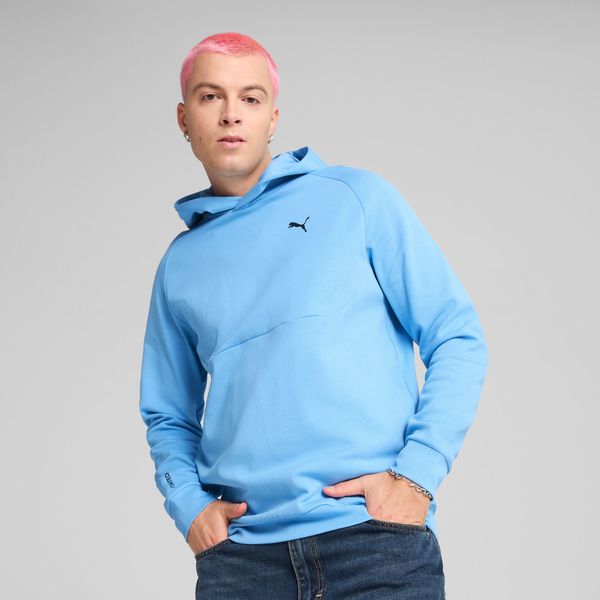 PUMA Men's PumaTECH Hoodie, Blue, Size XS, Clothing