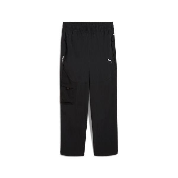 PUMA Men's PumaTECH Relaxed Cargo Pants, Black, Size XS, Accessories