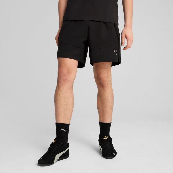 PUMA Men's PumaTECH Relaxed Shorts 6", Black, Size S, Clothing