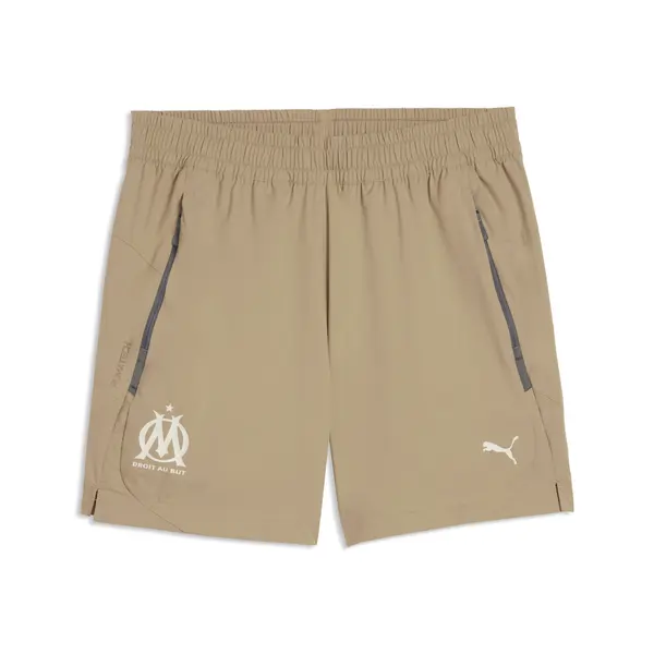 PUMA Olympique de Marseille PUMATECH Relaxed Shorts Men, Sport, Velvet Moss/Golden Fog, S