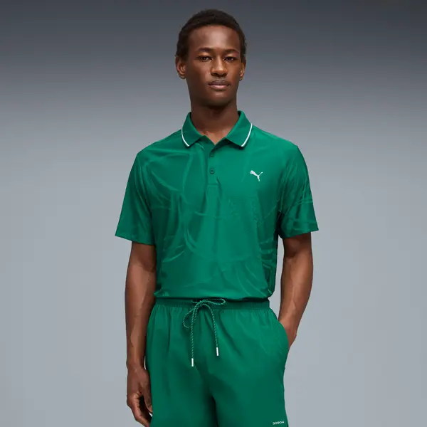 PUMA PUMA 30904 Polo Men, Clothing, Luso Green, M