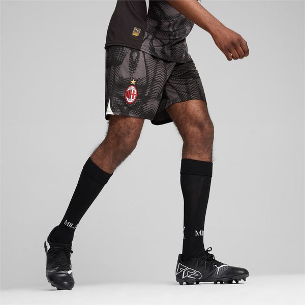 PUMA PUMA AC Milan 24/25 Goalkeeper Shorts Men, Black/Dark Coal