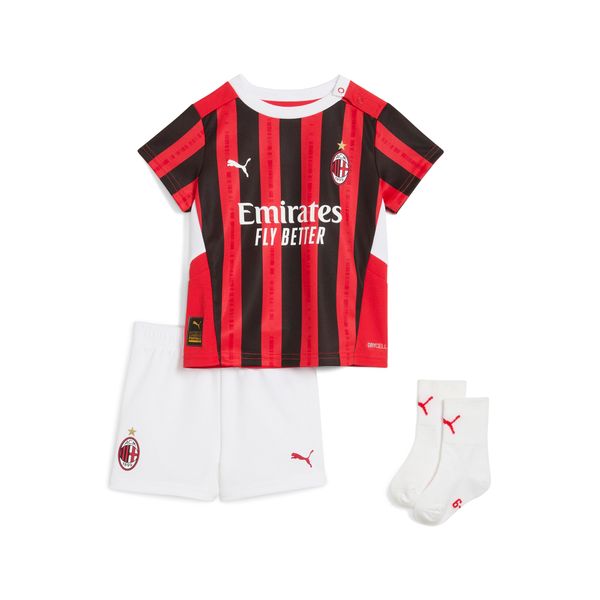 PUMA Puma AC Milan 24/25 Home Babykit Toddler, Red, Size 1-2Y, Clothing