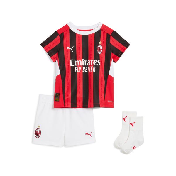 PUMA Puma AC Milan 24/25 Home Babykit Toddler, Red, Size 12-18M, Clothing