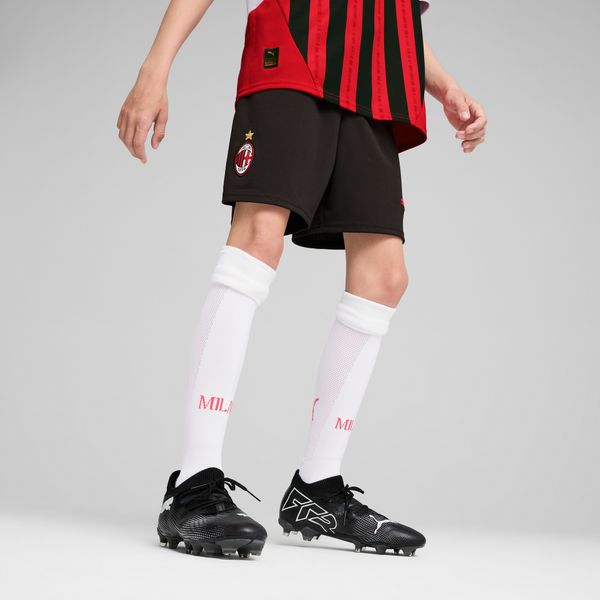 PUMA Puma AC Milan 24/25 Shorts Youth, Black, Size 13-14Y, Clothing