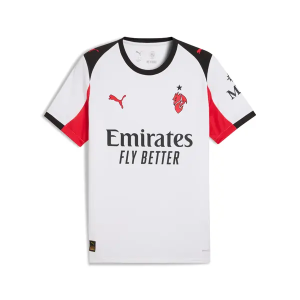 PUMA PUMA AC Milan 25/26 Away Jersey Men, Sport, White/Red, S