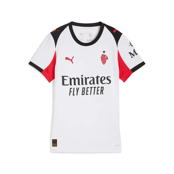 PUMA PUMA AC Milan 25/26 Away Jersey Women, Sport, White/Red, XXS