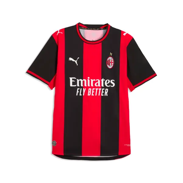 PUMA PUMA AC Milan 26/27 Home Authentic Jersey Men, Sports, Black/Red, S