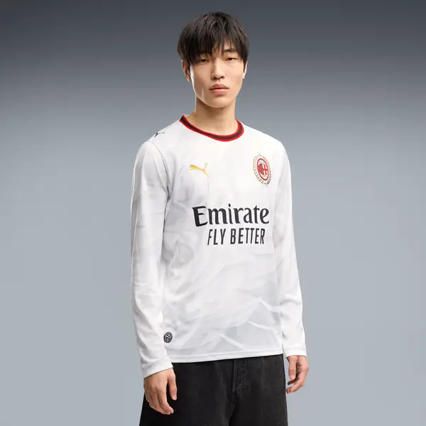 PUMA PUMA AC Milan 26/27 Long Sleeve Away Jersey Men, Men, White/Victory Gold, S