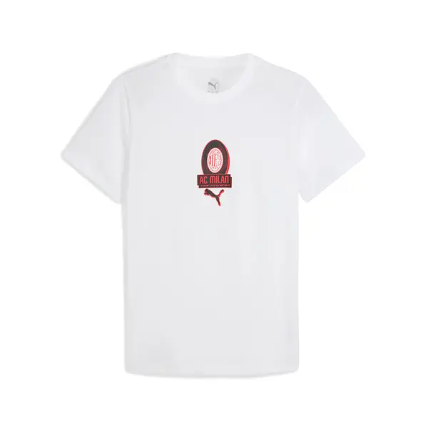 PUMA PUMA AC Milan FtblCulture Tee Men, Sport, White/Red, S