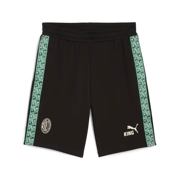 PUMA PUMA AC Milan KING Sweat Shorts Men, Sport, Black/Alpine Snow, S