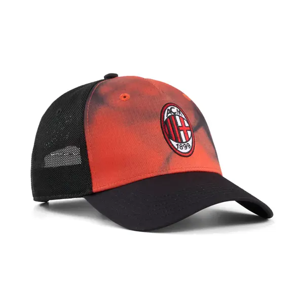 PUMA PUMA AC Milan KING Trucker Cap, Men, Red/Black, OSFA