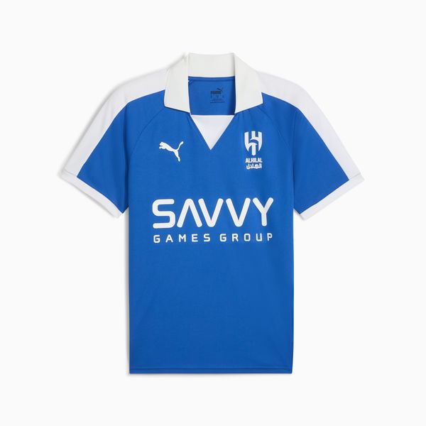 PUMA PUMA Al Hilal Saudi F.C. Anniversary Jersey Men, Blue Intense/White