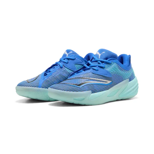 PUMA PUMA All-Pro NITRO™ 2 Frost Basketball Shoes Unisex, Men, Bluemazing/Nitro Blue/Elektro Aqua, 44