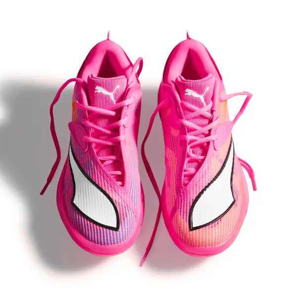 PUMA PUMA All-Pro NITRO™ 2 Showtime Basketball Shoes Unisex, Shoes, Poison Pink/Bright Aqua/Lime Squeeze, 44