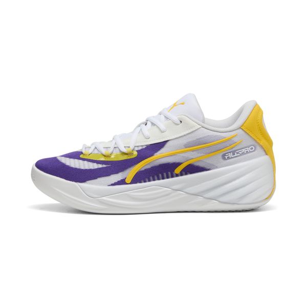 PUMA Puma All-Pro NITRO™ LA Basketball Shoes Unisex, Purple, Size 48, Shoes