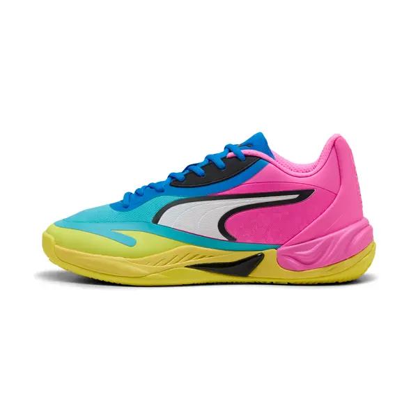 PUMA PUMA All-Pro NITRO™ SkyBreak Basketball Shoes Unisex, Shoes, Poison Pink/Bright Aqua/Lime Squeeze, 44