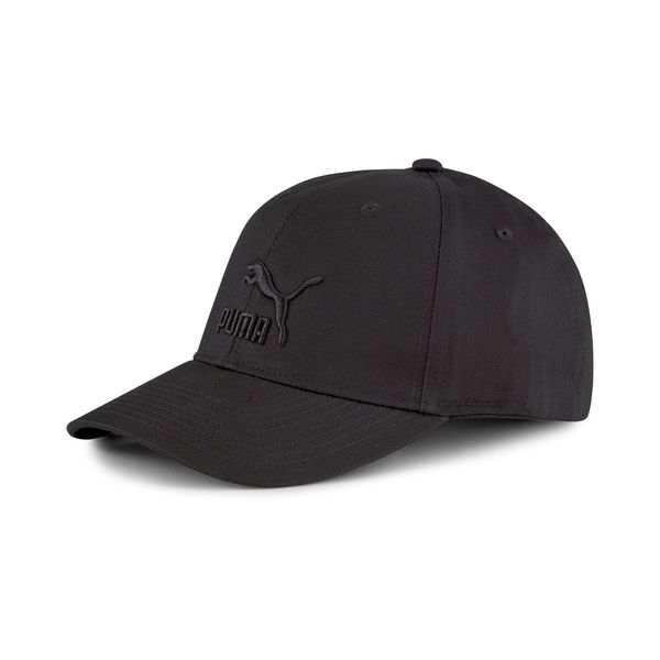 PUMA Puma Archive Logo Baseball Cap, Black, Size Adult, Accessories