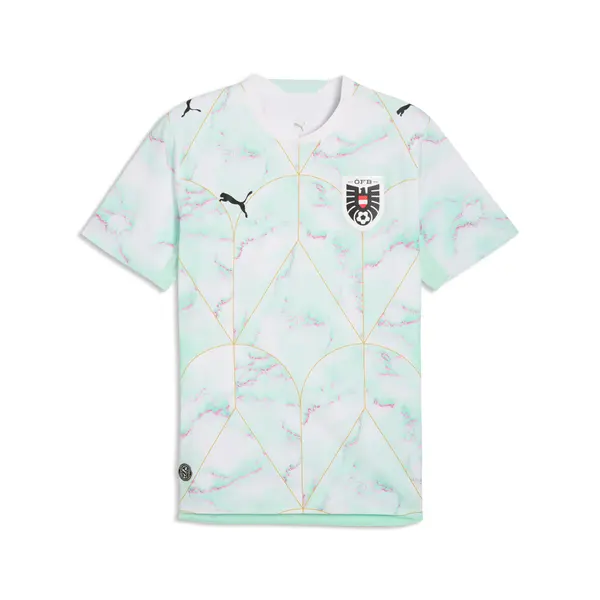 PUMA PUMA Austria 2026 Authentic Away Jersey Men, Football, White/Mint Melt, S