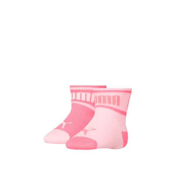 PUMA Puma Baby Classic Socks 2 pack, Pink, Size 23-26, Clothing