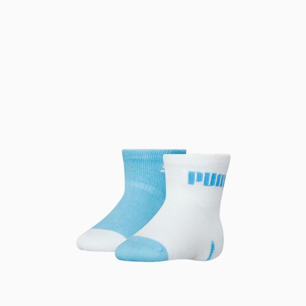 Puma PUMA Baby Classic Socks 2 Pack, Powder Blue