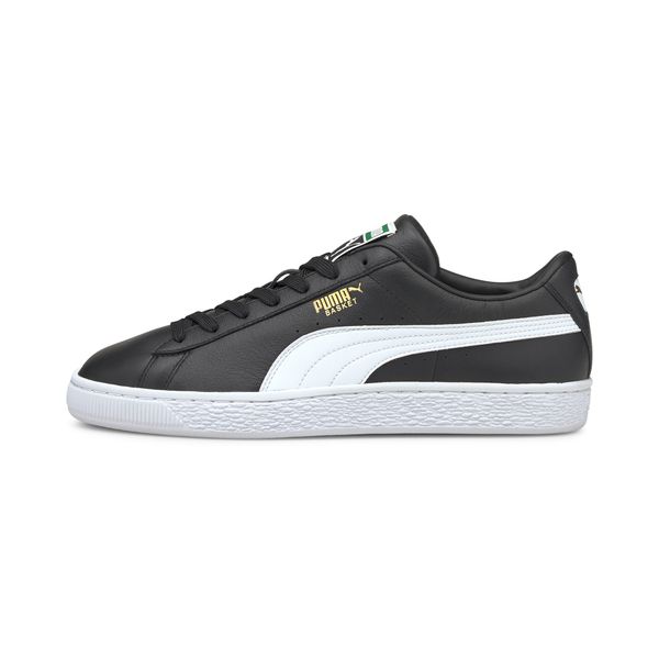 PUMA Puma Basket Classic XXI Trainers, Black, Size 38, Shoes