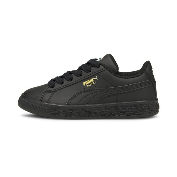 PUMA Puma Basket Classic XXI Trainers Kids, Black, Size 28, Shoes