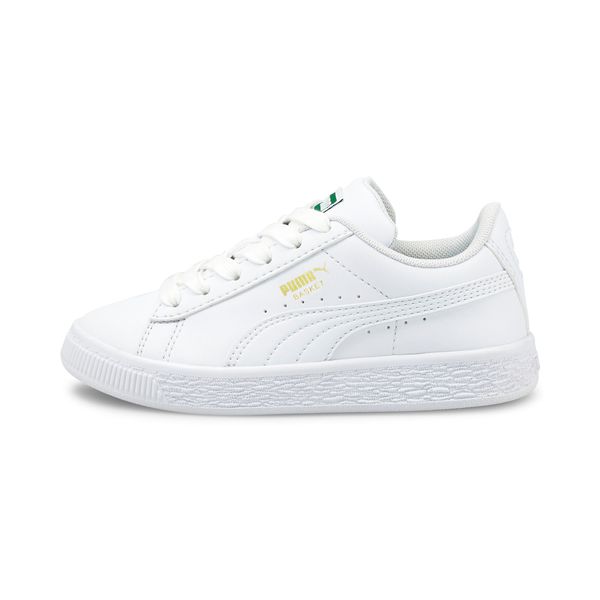 PUMA Puma Basket Classic XXI Trainers Kids, White, Size 33, Shoes