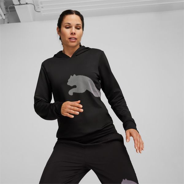 PUMA PUMA Big Cat Women's Training French Terry Hoodie, Black