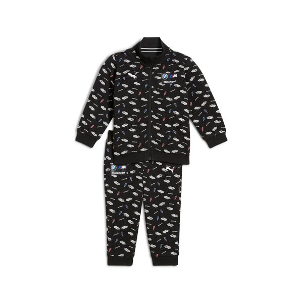 PUMA Puma BMW M Motorsport All-Over Print Jogger Set Toddler, Black, Size 1-2Y, Clothing