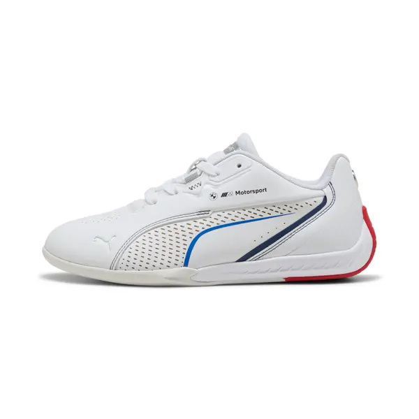 PUMA PUMA BMW M Motorsport Drift Cat 11 Sneakers Youth, Shoes, White/Cool Cobalt, 35.5