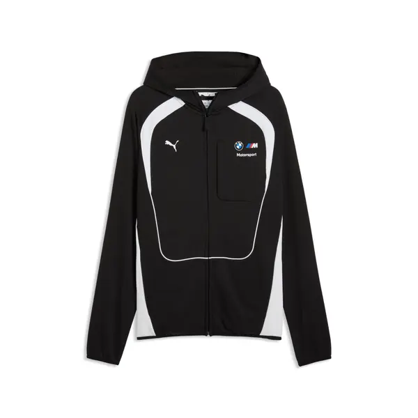 PUMA PUMA BMW M MOTORSPORT Sportswear Full-Zip Hoodie Men, Collection, Black, S