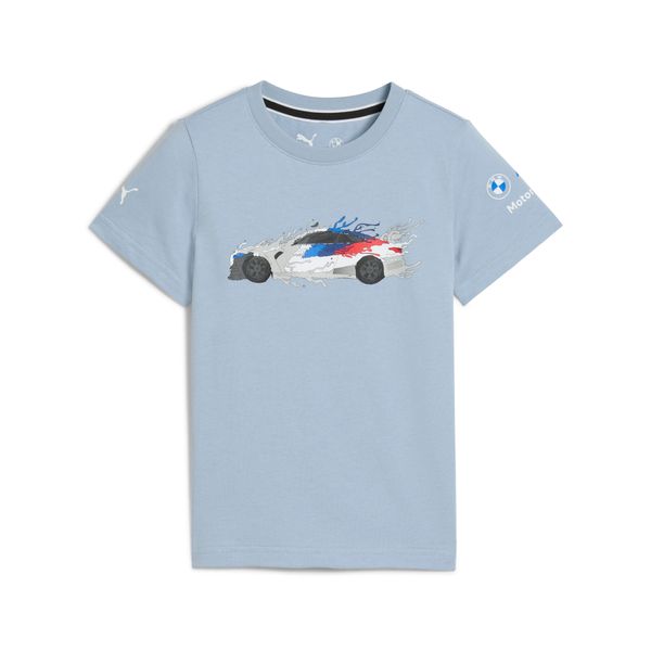 PUMA Puma BMW M Motorsport Tee Kids, Blue, Size 3-4Y, Sports