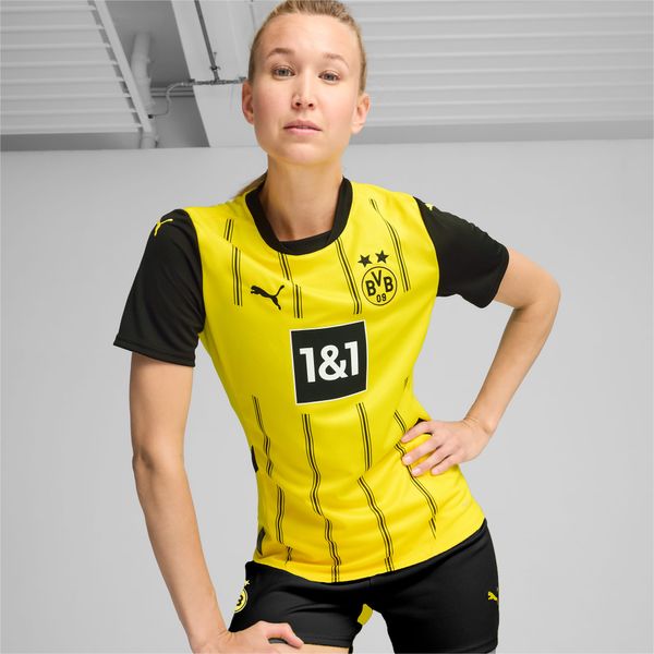 PUMA PUMA Borussia Dortmund 24/25 Home Jersey Women, Faster Yellow/Black