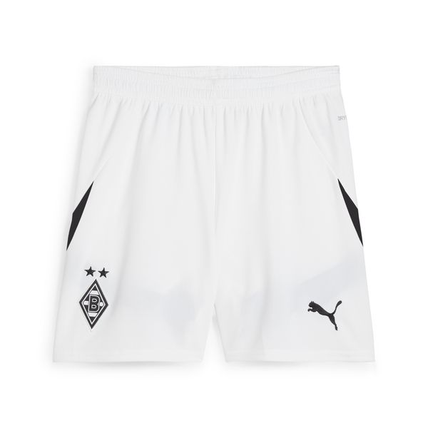 PUMA Puma Borussia MÃ¶nchengladbach 24/25 Shorts Youth, White, Size 13-14Y, Clothing