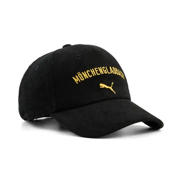 PUMA PUMA Borussia Mönchengladbach ftblCulture Corduroy Cap, Sport, Black/Archive Green, OSFA
