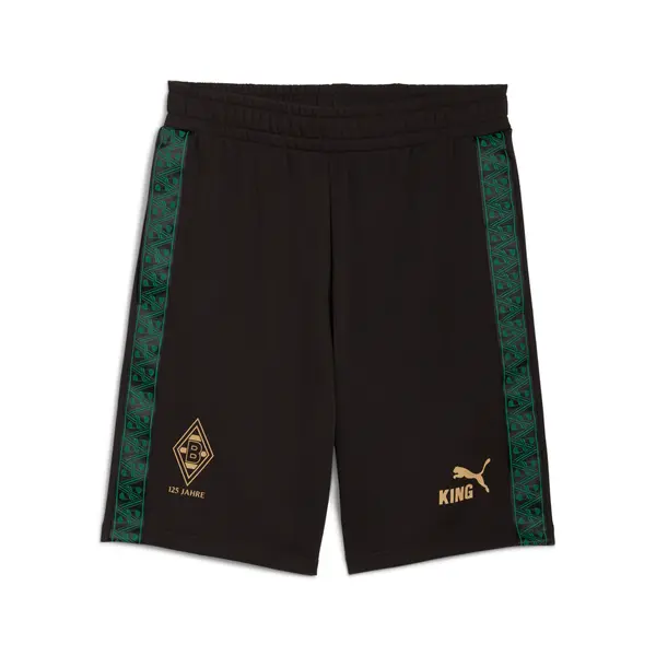 PUMA PUMA Borussia Mönchengladbach KING Shorts Men, Sport, Black/Gold, S