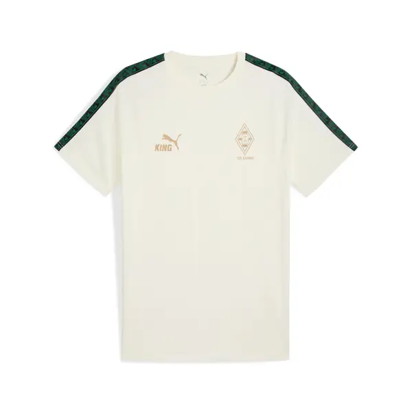 PUMA PUMA Borussia Mönchengladbach KING Tee Men, Sport, Warm White/Gold, S