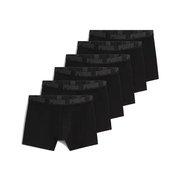 PUMA PUMA Boxer Briefs (6-Pack) Men, Clothing, Black, 2