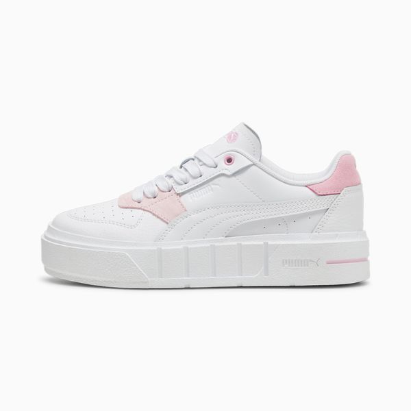 PUMA PUMA Cali Court Match Youth Sneakers, White/Pink Lilac