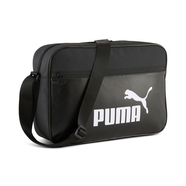 PUMA Puma Campus Medium Reporter Bag, Black, Accessories