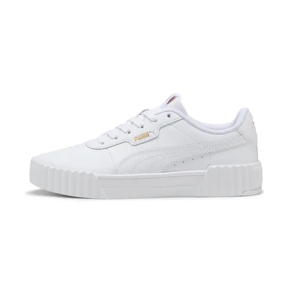 PUMA PUMA Carina 3.0 Sneakers Women, Shoes, White/Gold, 35.5
