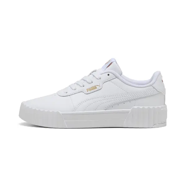 PUMA PUMA Carina 3.0 Sneakers Youth, Shoes, White/Gold, 35.5