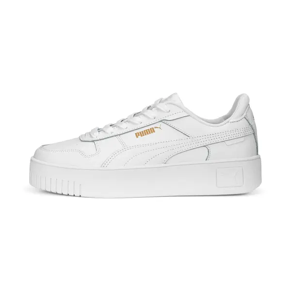 PUMA PUMA Carina Street Sneakers Women, Shoes, White/Gold, 35.5