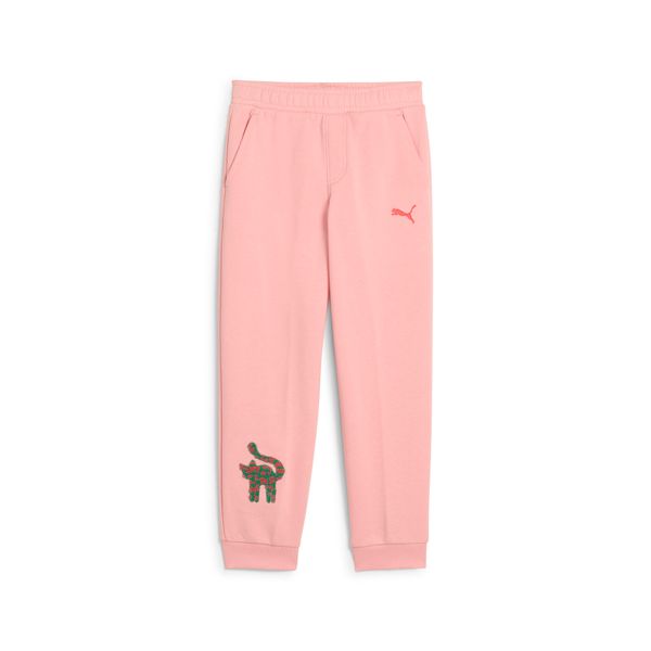 PUMA Puma Cats Club Sweatpants Kids, Pink, Size 3-4Y, Age