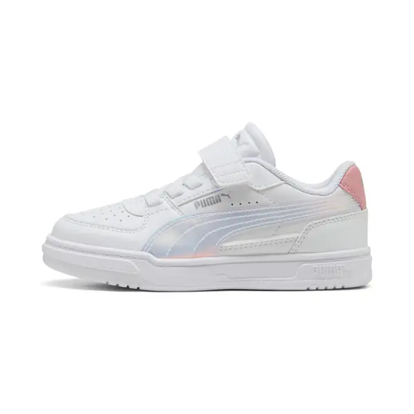PUMA PUMA Caven III Holo 2.0 Sneakers Kids, Shop, White/Rosy Outlook/Silver, 27.5